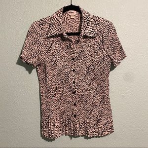 Christopher and Banks shirt fits like a medium